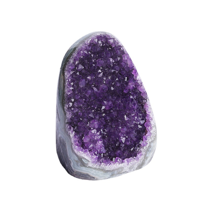 Unique Uruguayan Amethyst Crystal | Natural Geode for Home Decor & Energy Healing