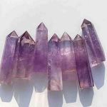 Natural Amethyst Column | Polished for Healing & Decor