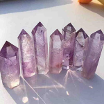 Natural Amethyst Column | Polished for Healing & Decor