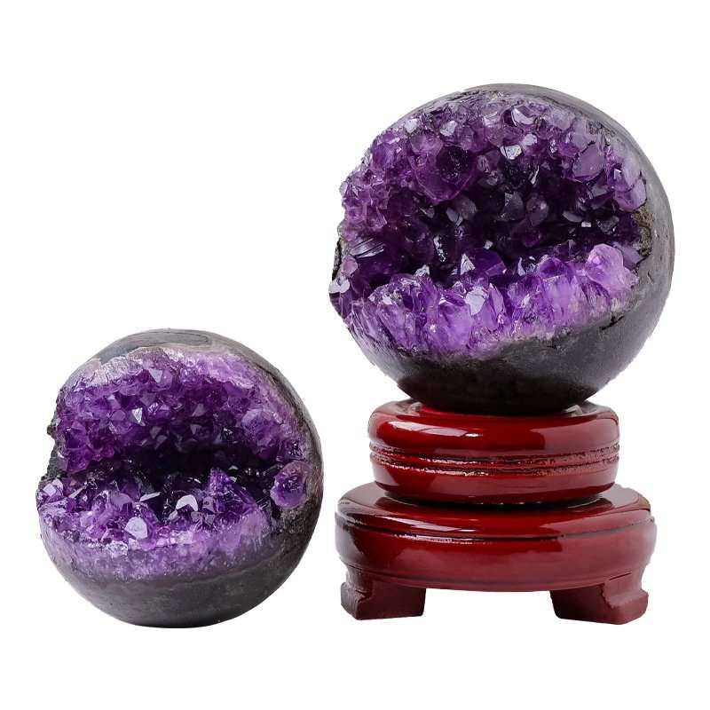 Smiling Amethyst Sphere