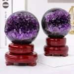 Smiling Amethyst Sphere