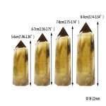 AAA Grade Natural Brazilian Citrine Crystal Tower for Wealth Altar & Workspace