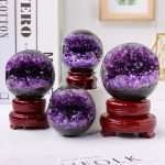 Smiling Amethyst Sphere