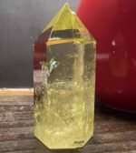 AAA Grade Natural Brazilian Citrine Crystal Tower for Wealth Altar & Workspace