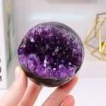 Smiling Amethyst Sphere