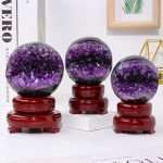 Smiling Amethyst Sphere