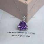 Celestial Triangle 5.5ct Trillion-Cut Amethyst Pendant