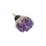 Natural Raw Amethyst Wine Stopper