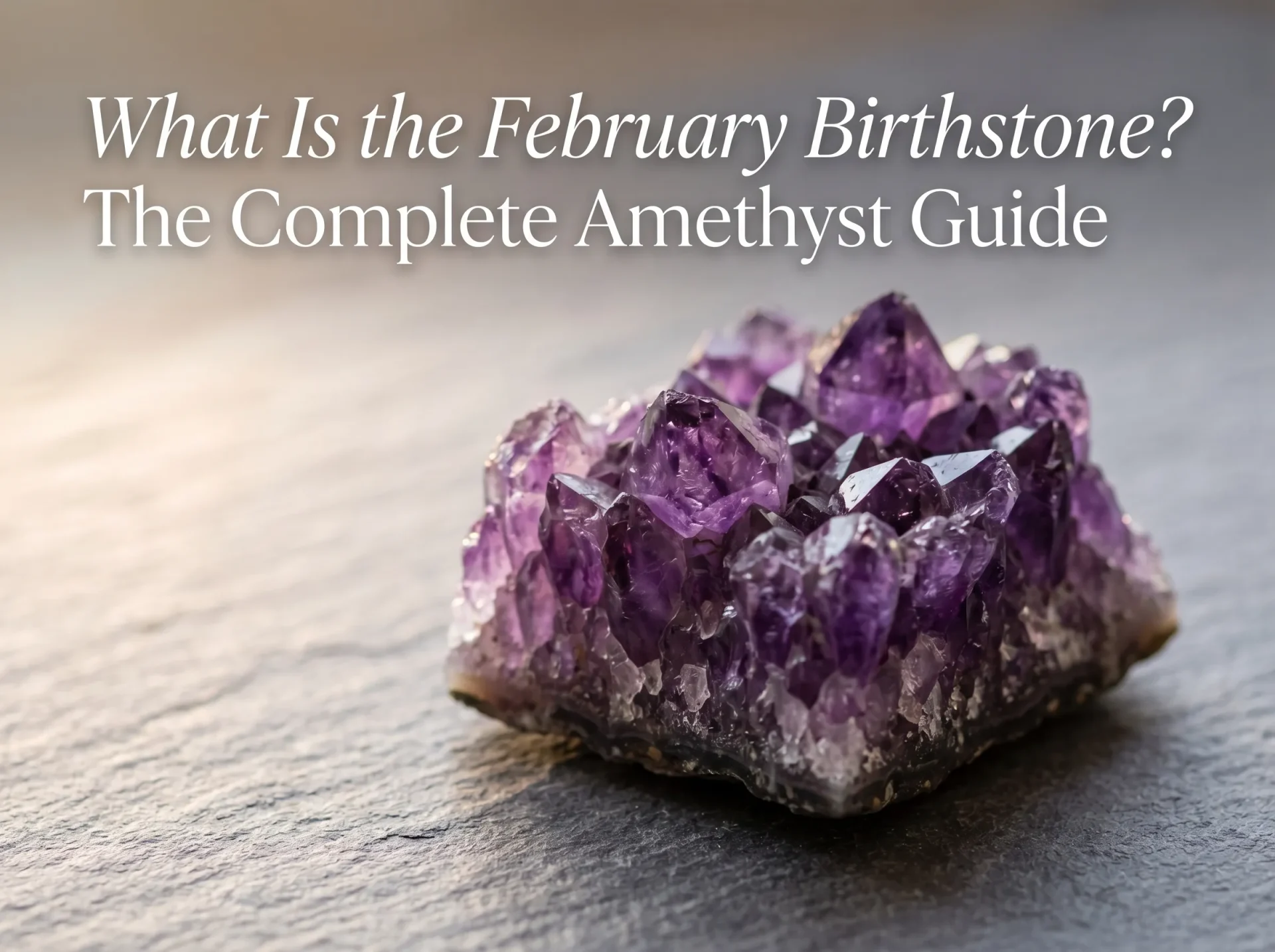 february birthstone amethyst